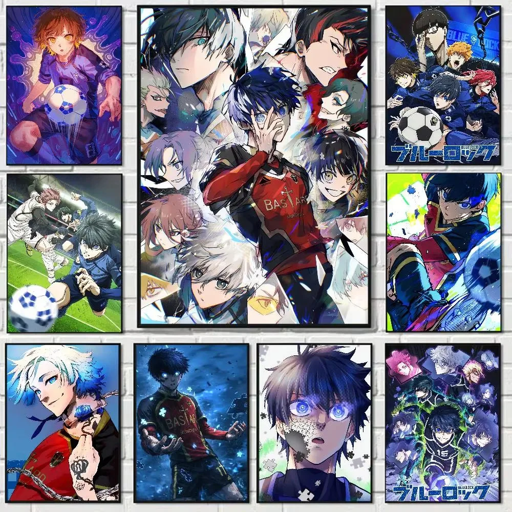 Lukisan Berlian Anime Blue Loc - Photo Mosaic Print ulasan dan harga